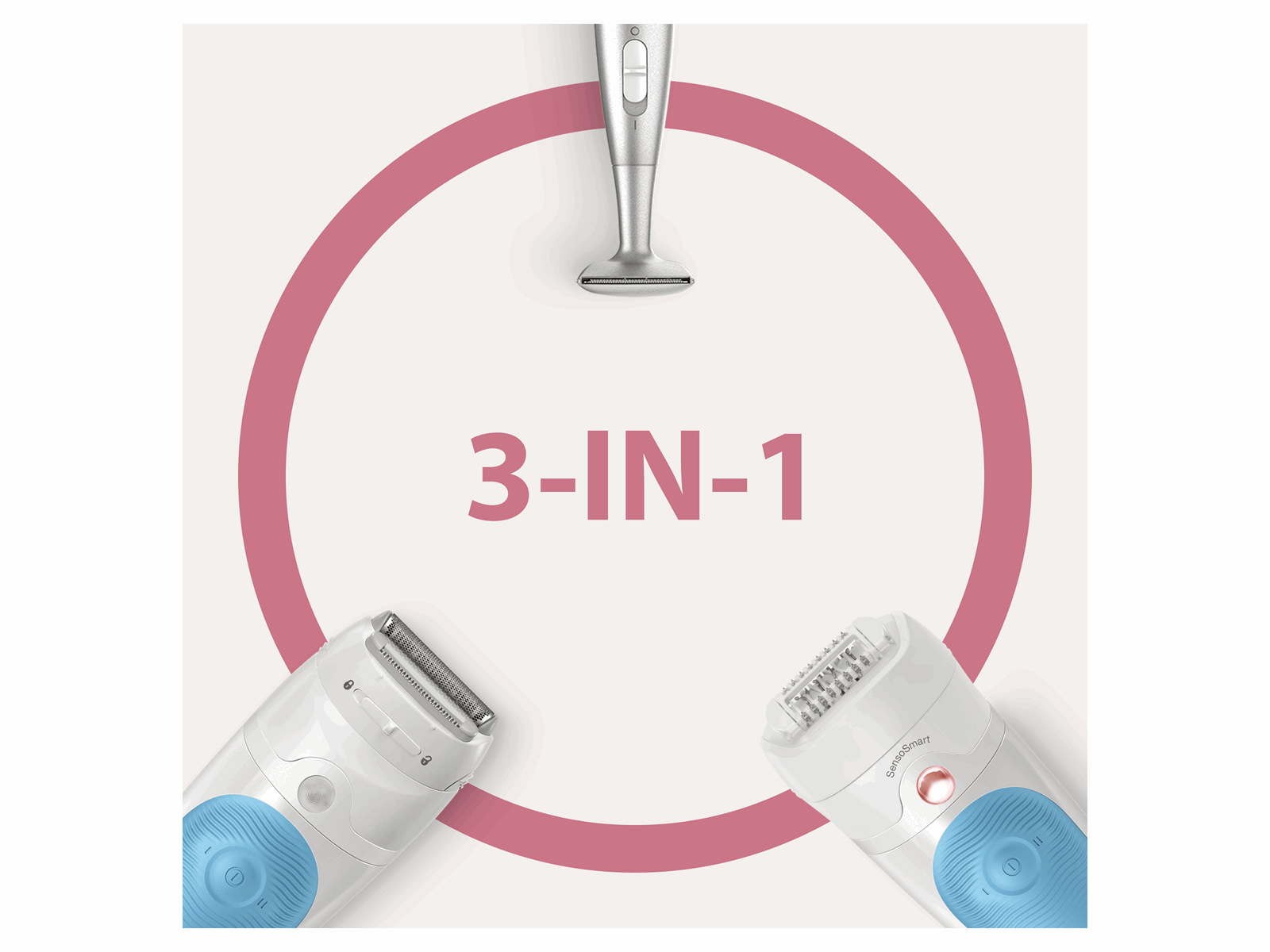 Braun Epilierer Silk-epil 5-810 SensoSmartTM Braun Epilierer Silk-epil 5-810 SensoSmartTM